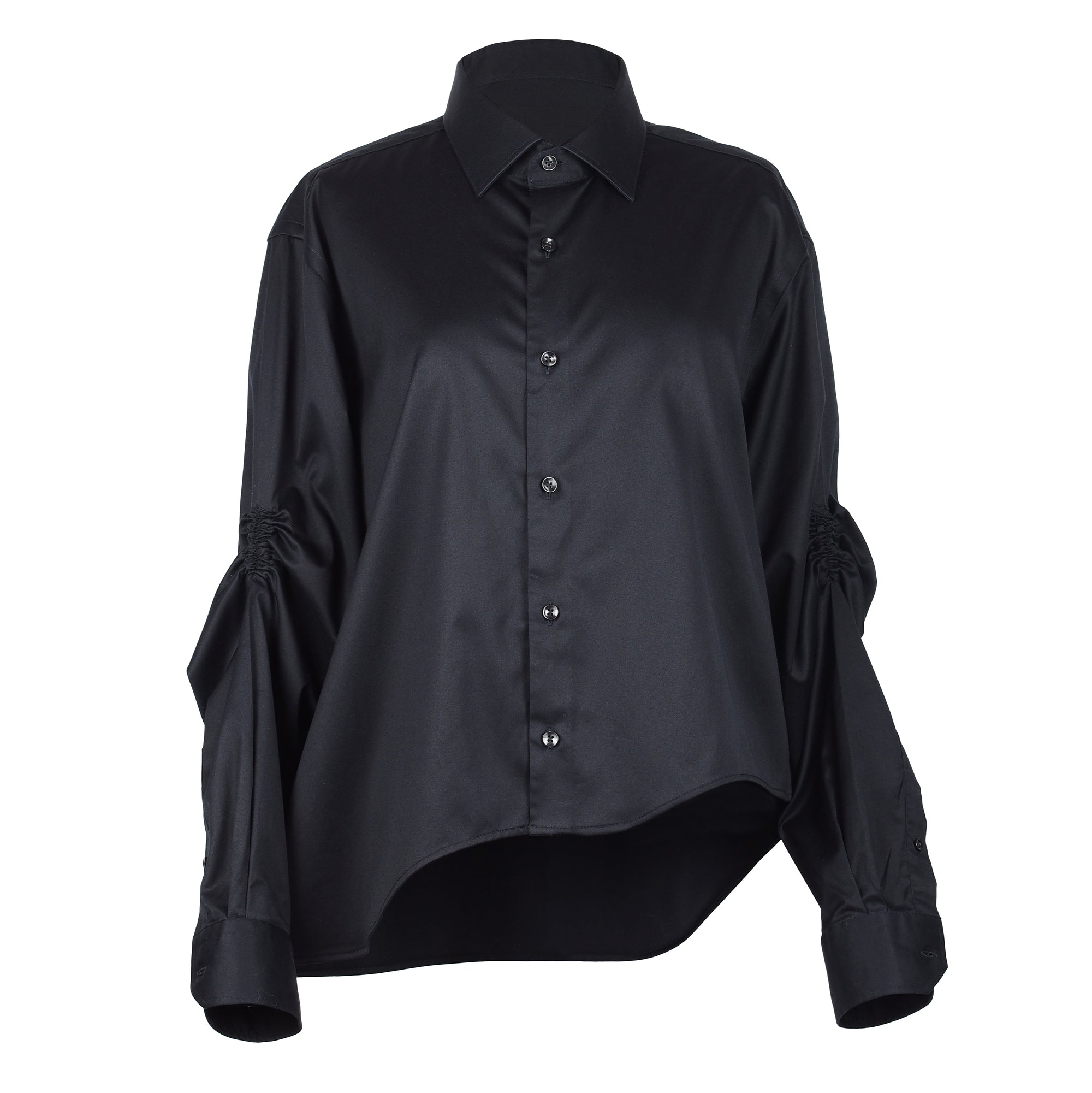 UPCYCLED ASYMMETRICAL SHIRT