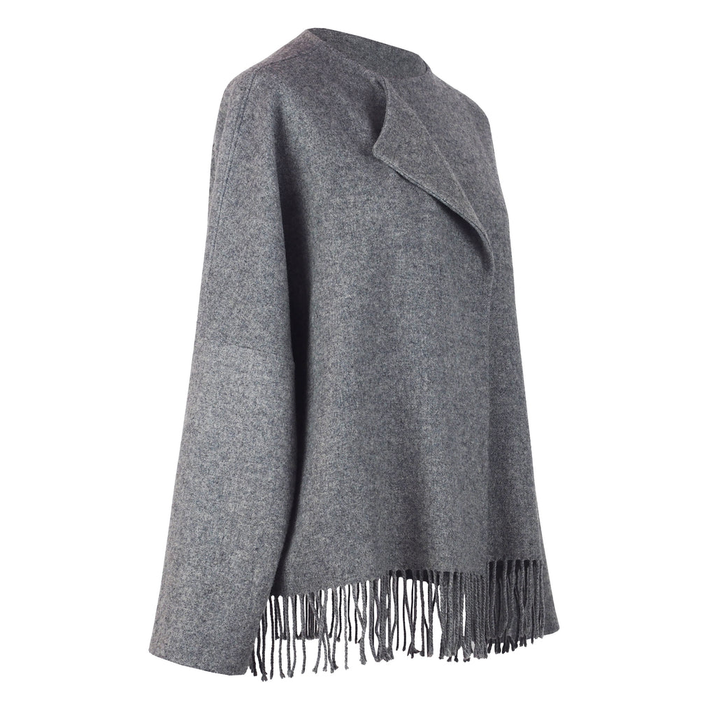 UPCYCLED FRINGE JACKET