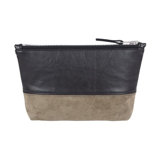 SUEDE / LEATHER CLUTCH