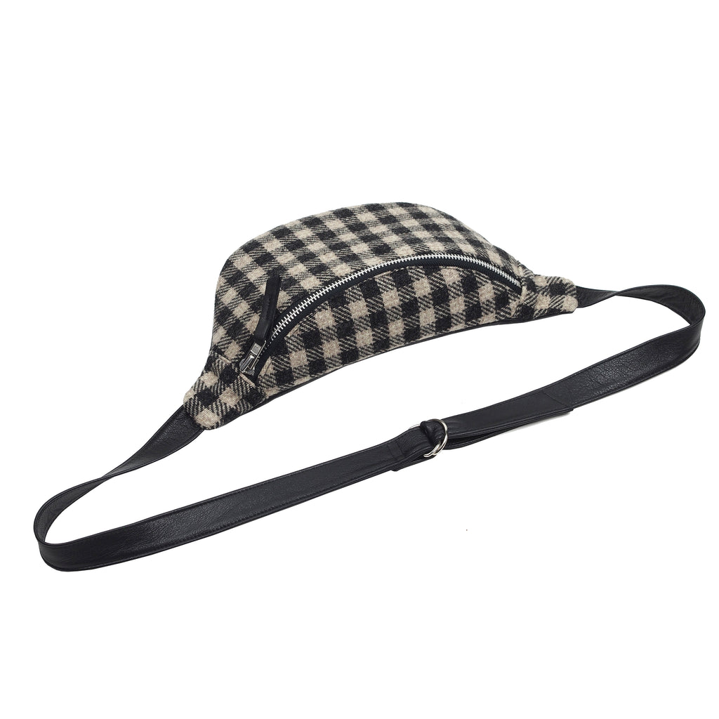 TWEED BUM BAG