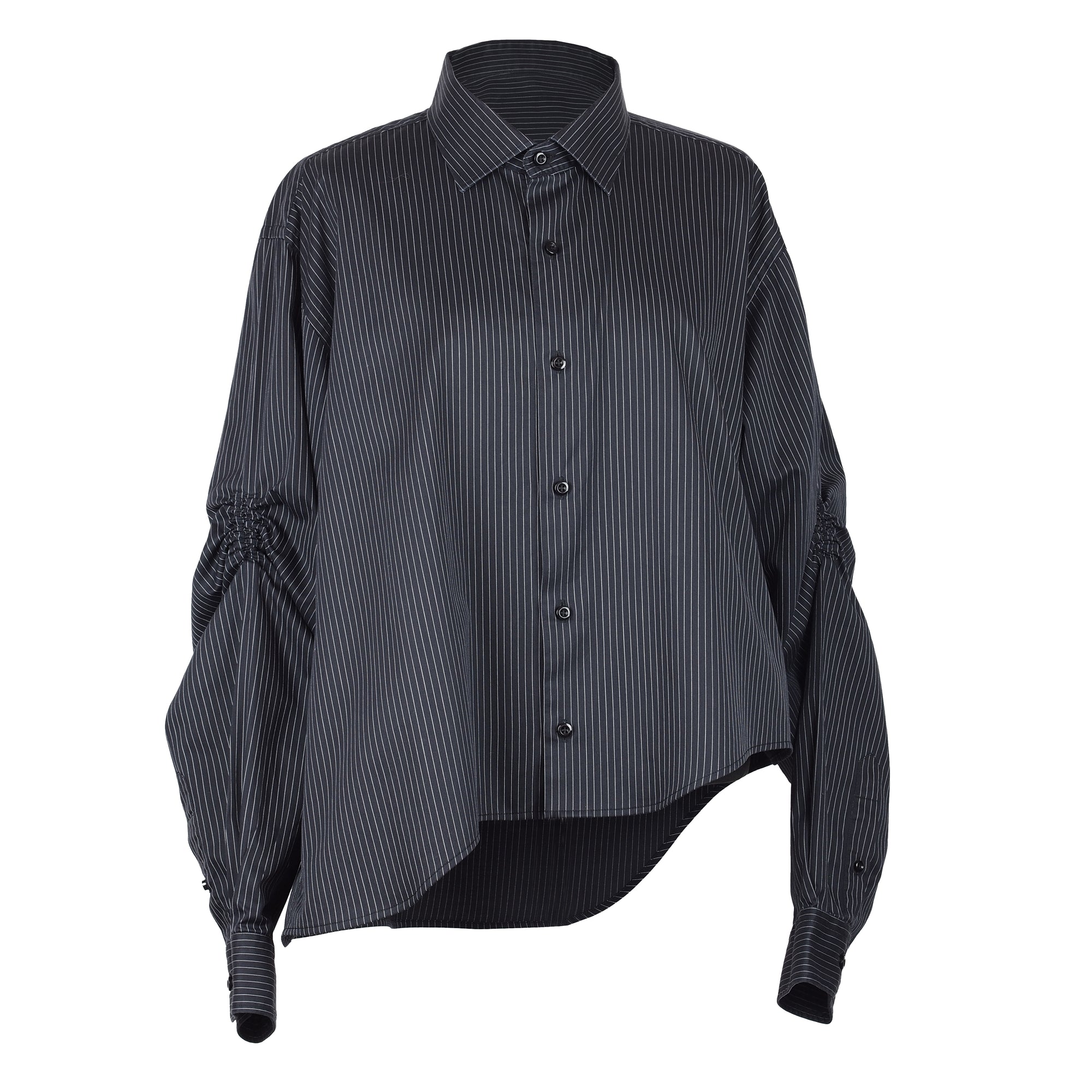 UPCYCLED ASYMMETRICAL SHIRT