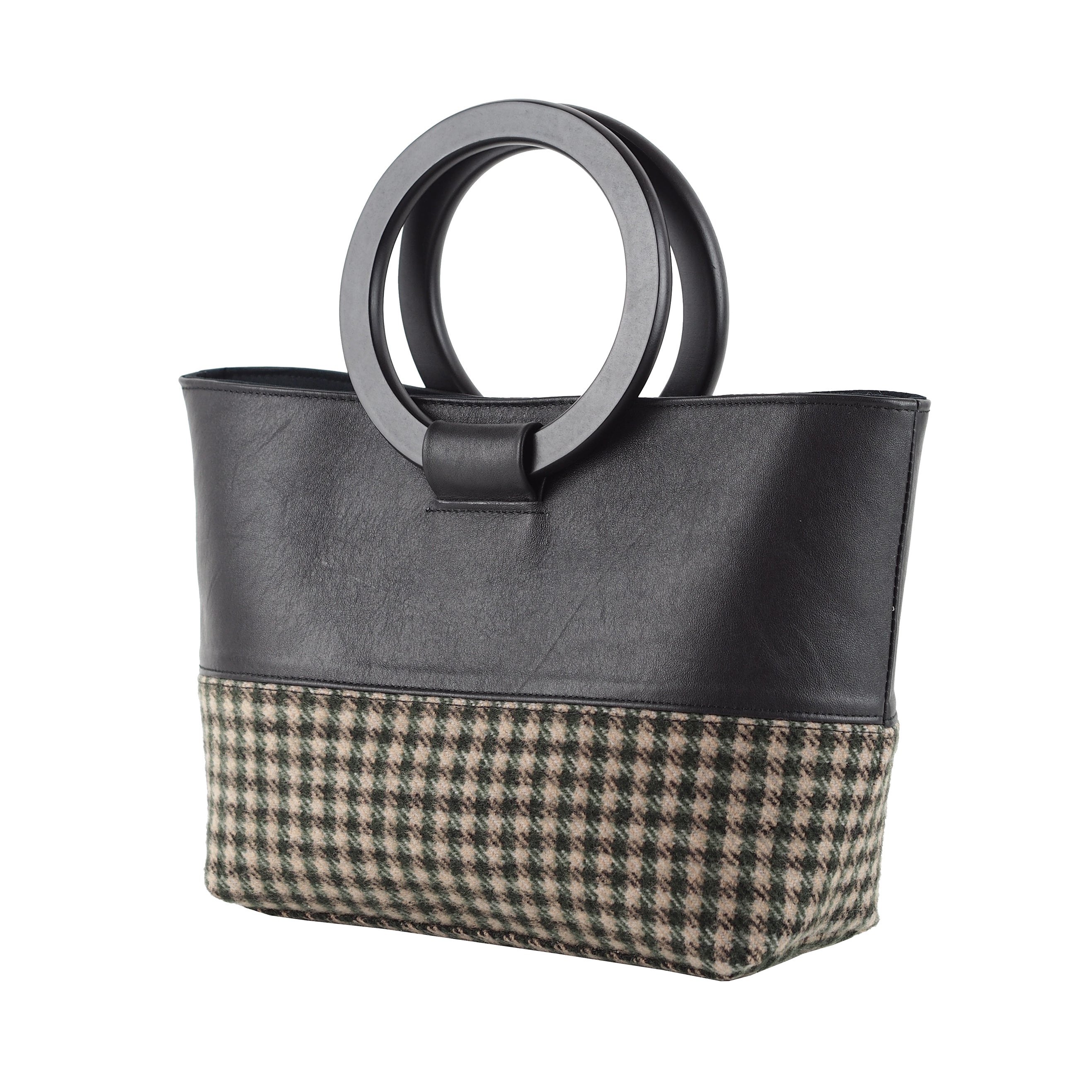 HANDBAG WITH ROUND HANDLES CHRISTINA FISCHER