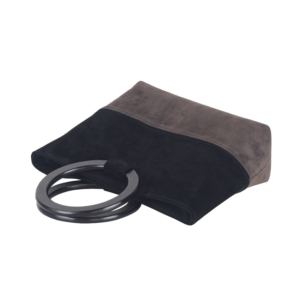 HANDBAG WITH ROUND HANDLES