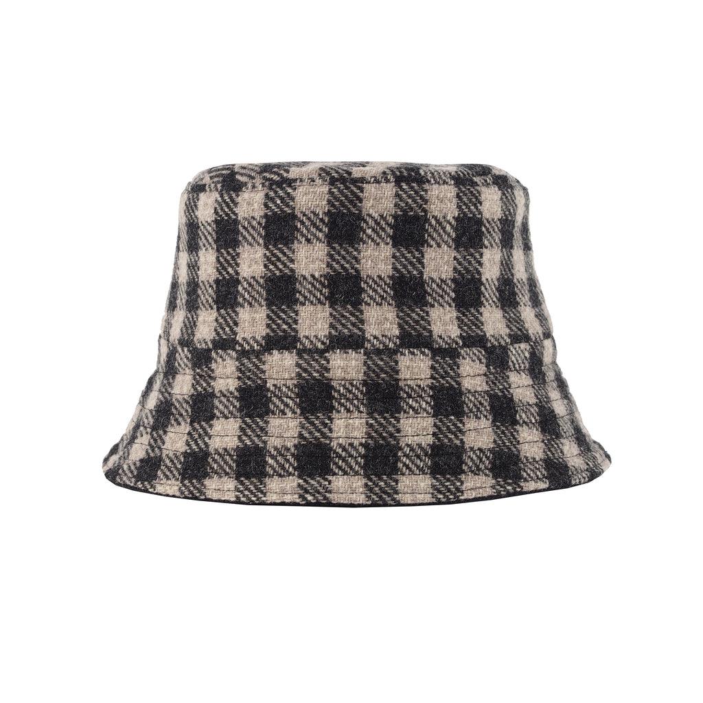 UPCYCLED TWEED BUCKET HAT