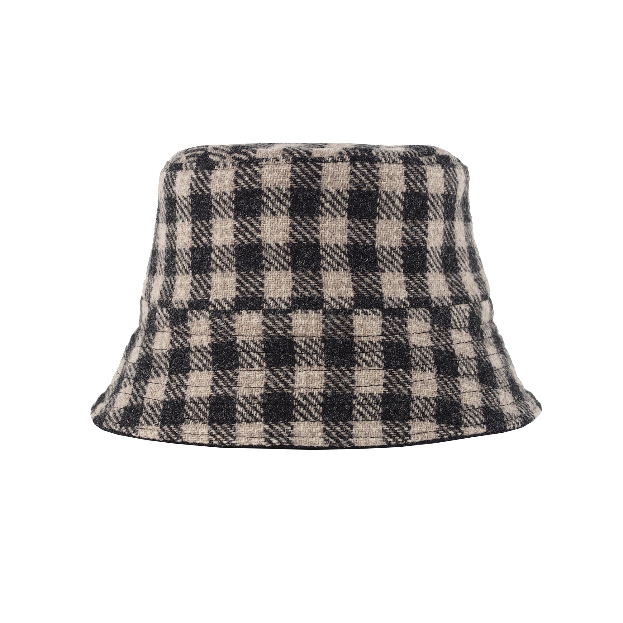 UPCYCLED TWEED BUCKET HAT