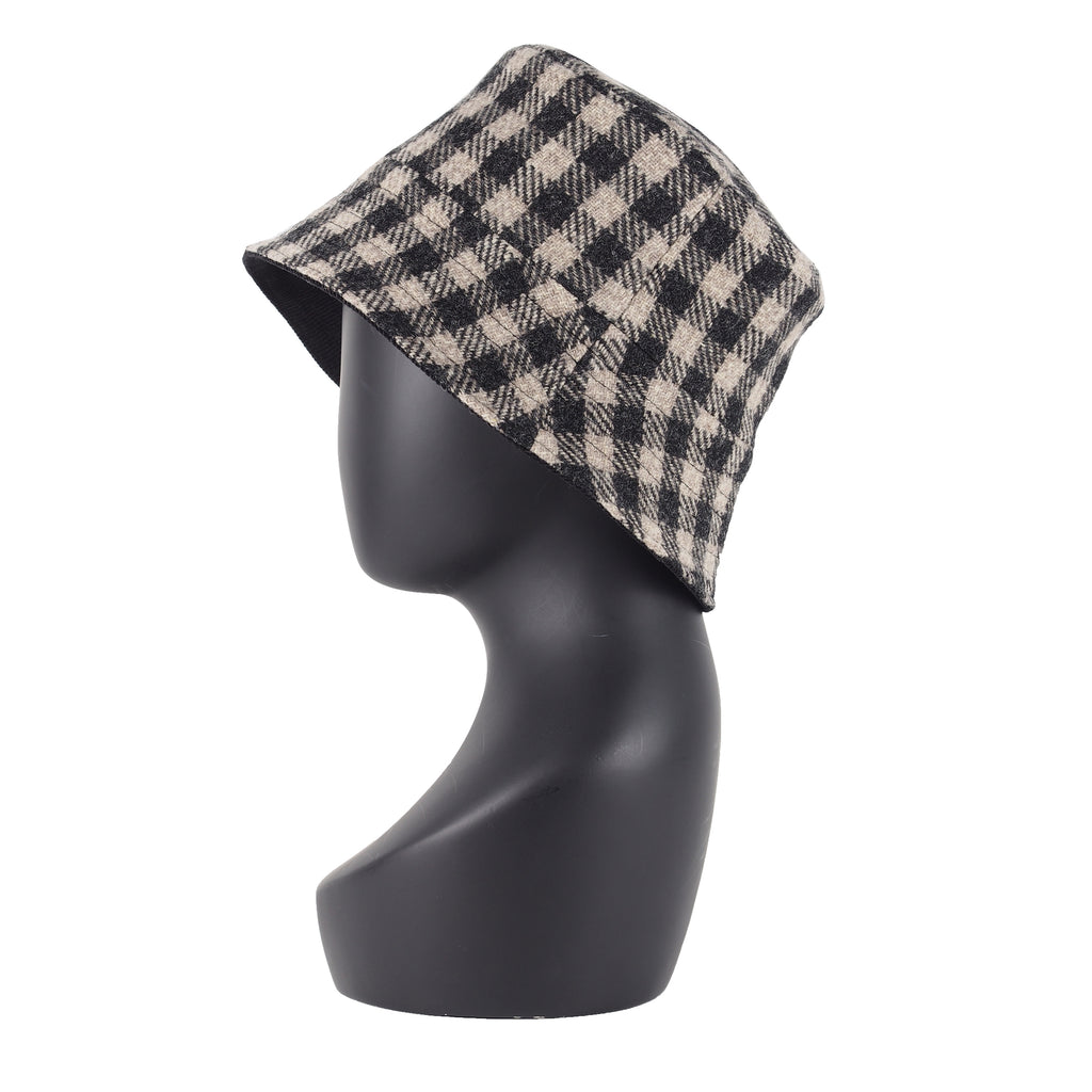UPCYCLED TWEED BUCKET HAT