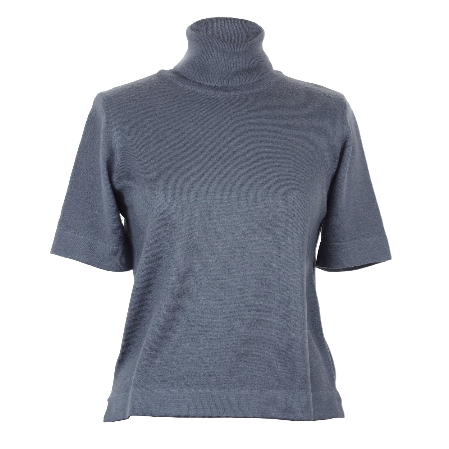 HIGH NECK WOOL T-SHIRT