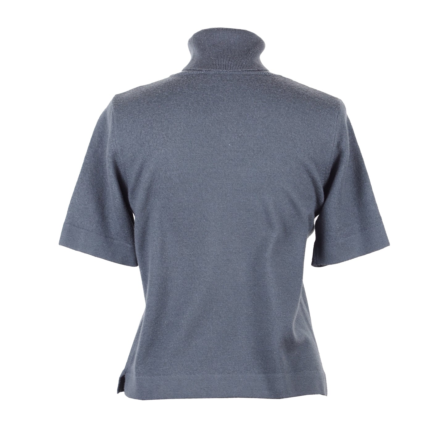 HIGH NECK WOOL T-SHIRT