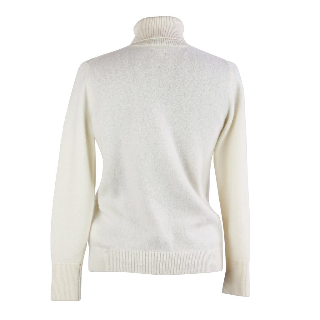 TURTLE NECK CASHMERE SWEATER
