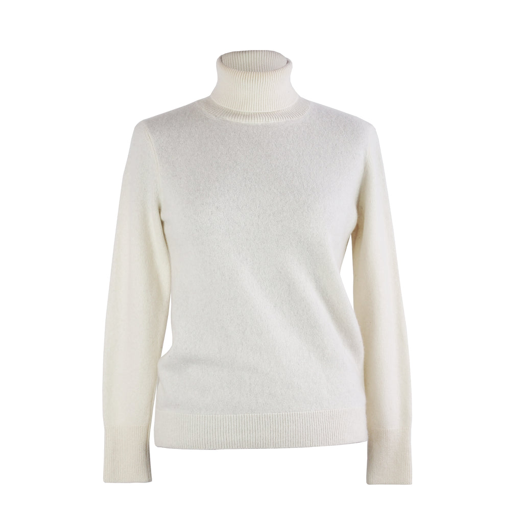 TURTLE NECK CASHMERE SWEATER