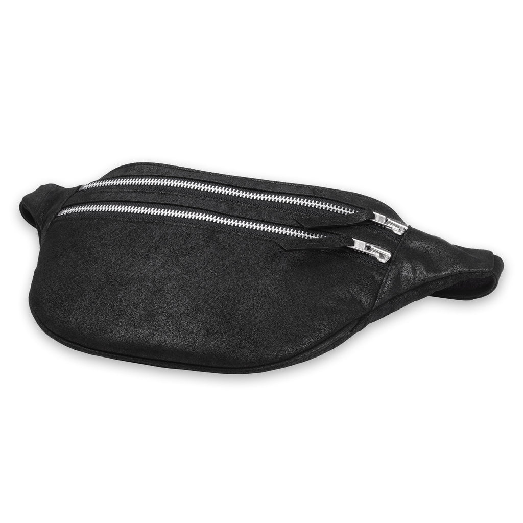 ONE OF A KIND DOUBLE ZIPPER BUM BAG