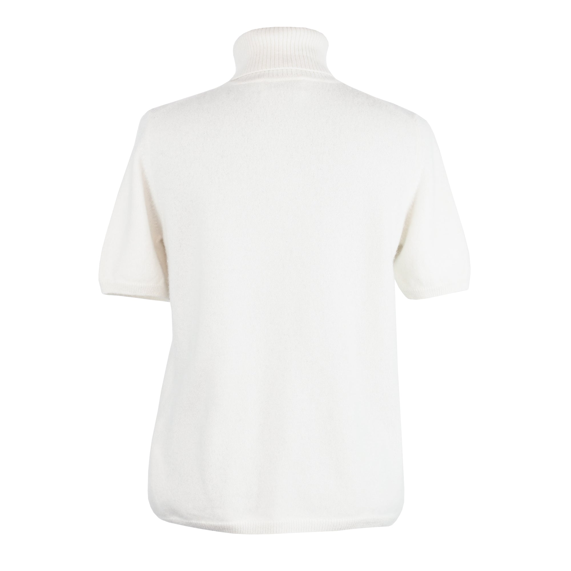 IVORY CASHMERE T-SHIRT