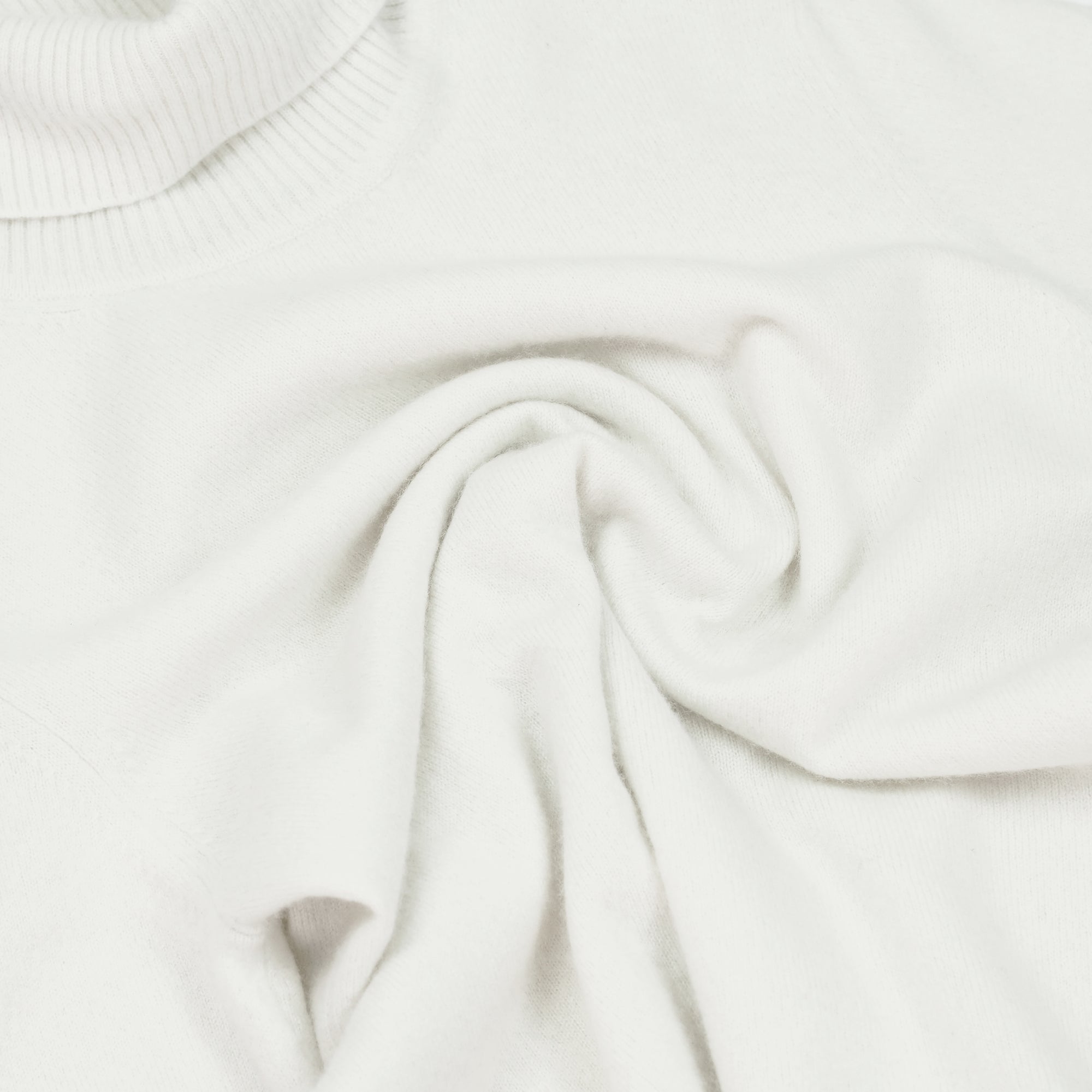 IVORY CASHMERE T-SHIRT