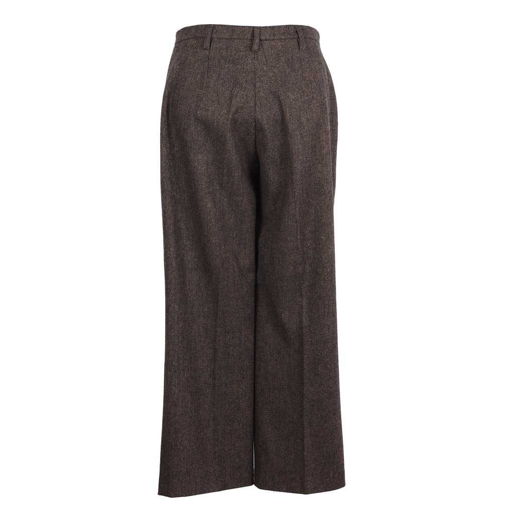 SAND BROWN WOOL PANTS