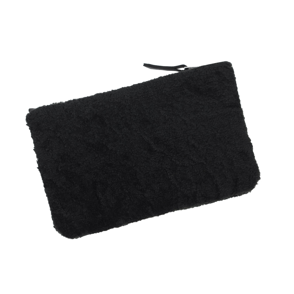 SHEARLING CLUTCH