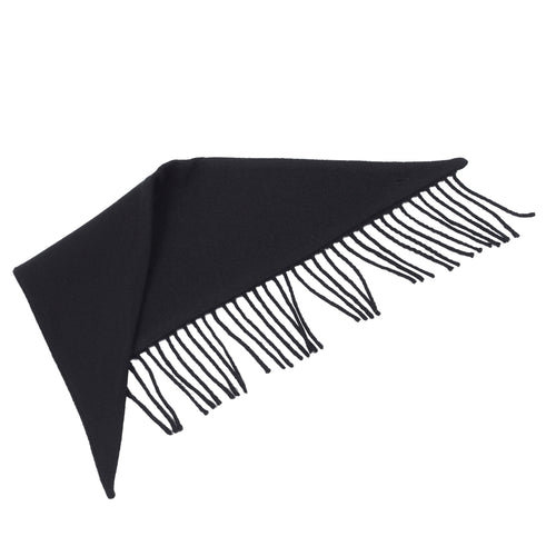 BLACK FRINGE BANDANA