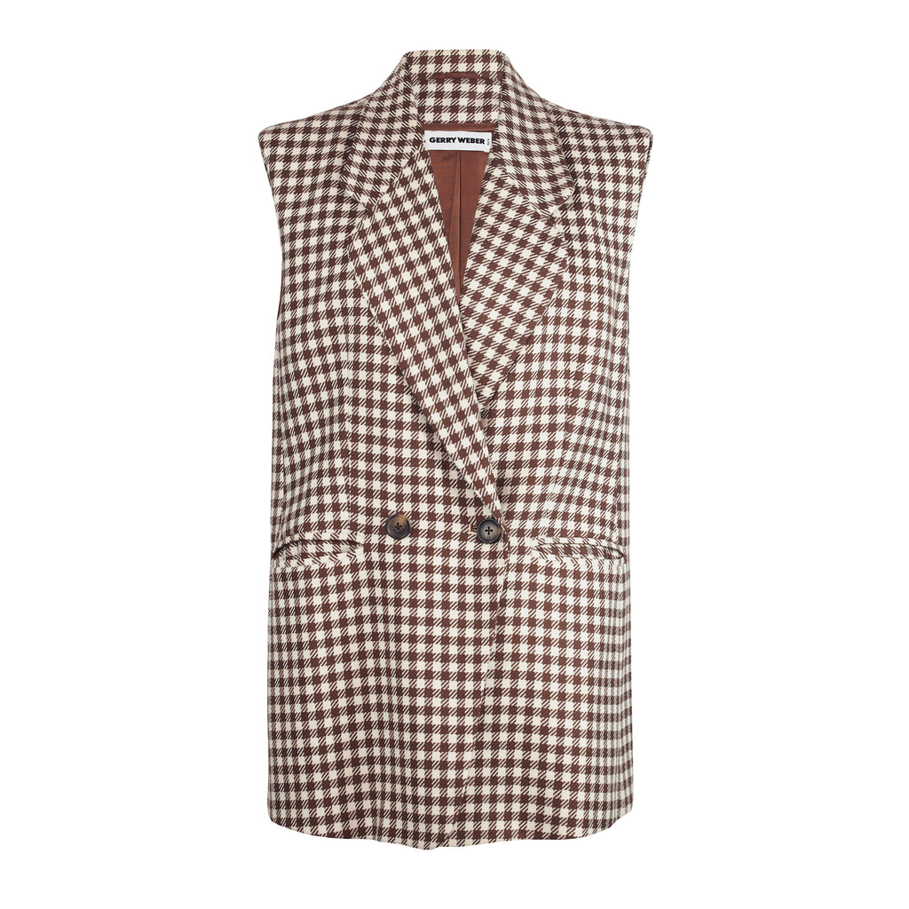 UPCYCLED TWEED WAISTCOAT