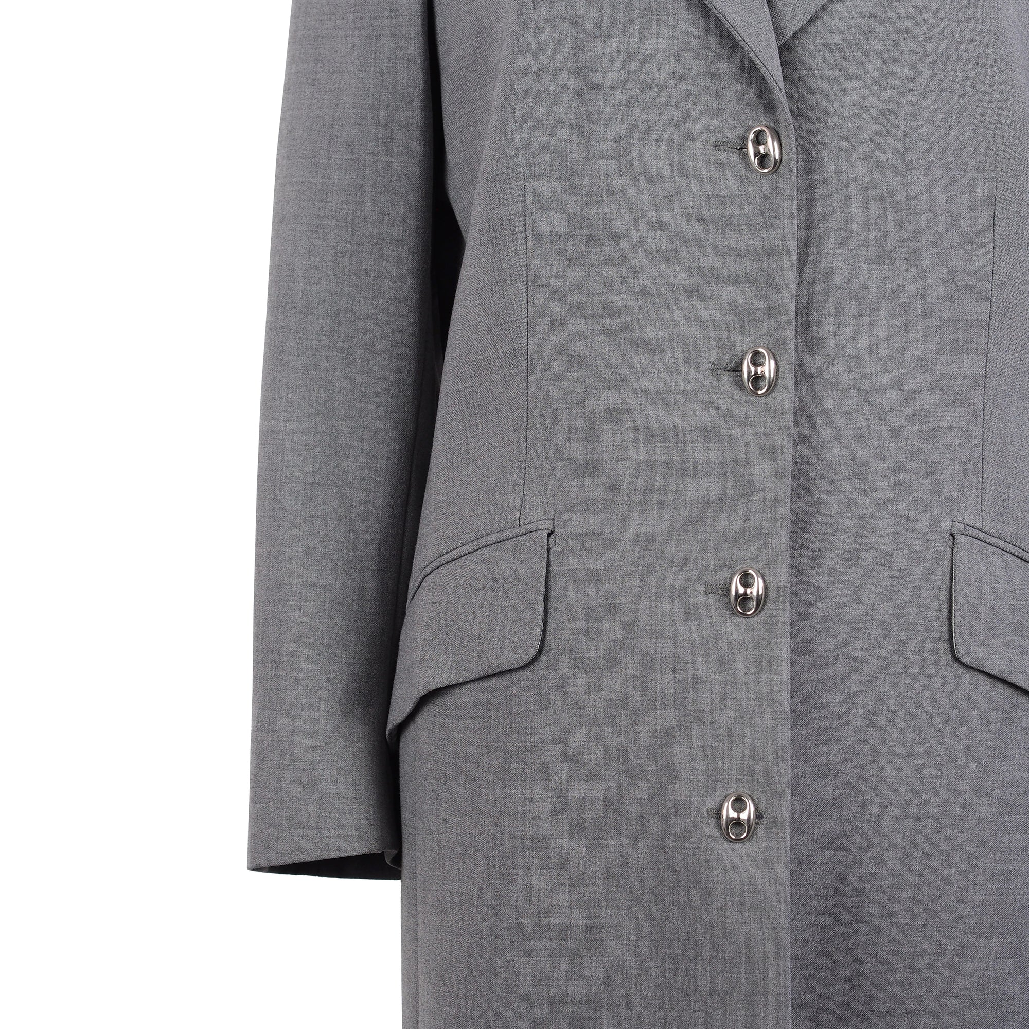 LONG WOOL BLAZER