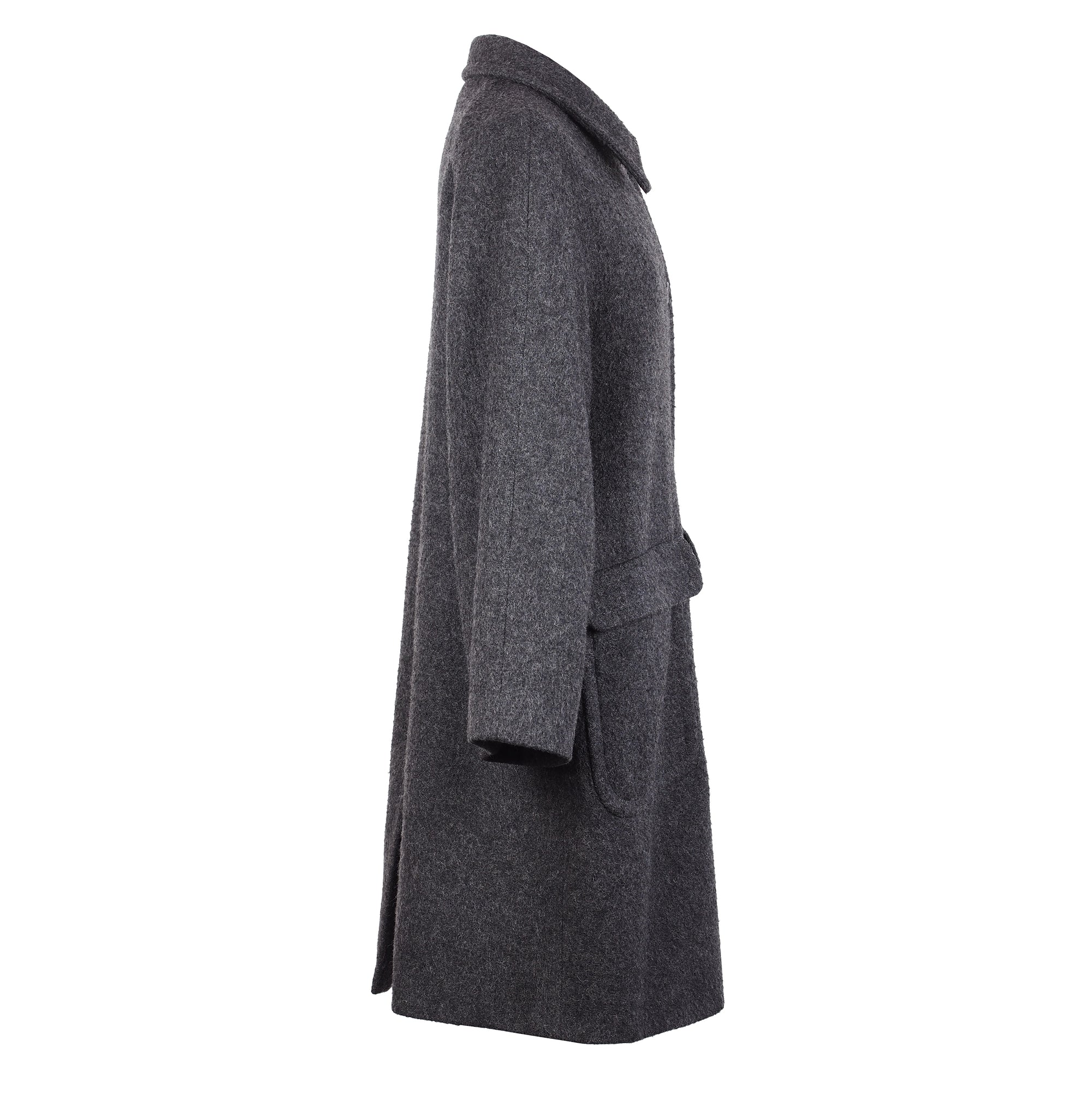 CLASSIC MOHAIR WOOL COAT