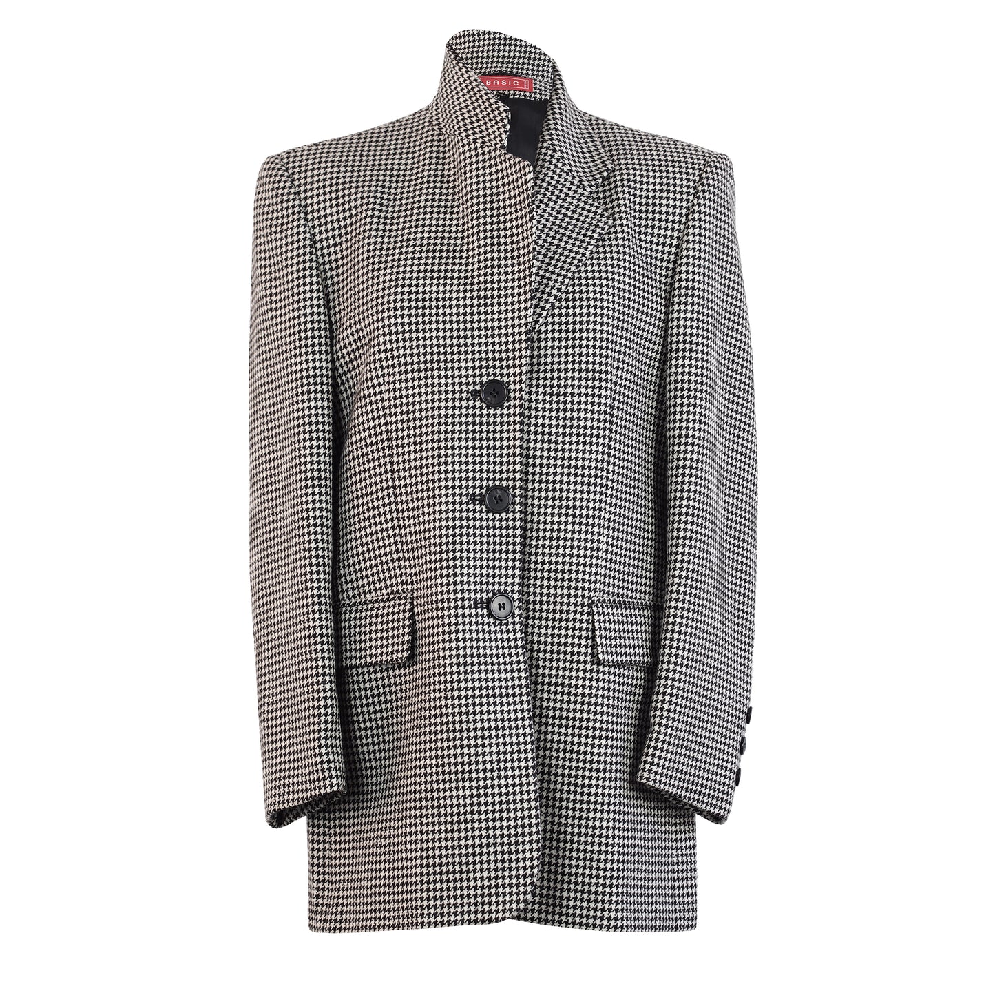 HOUNDSTOOTH WOOL BLAZER