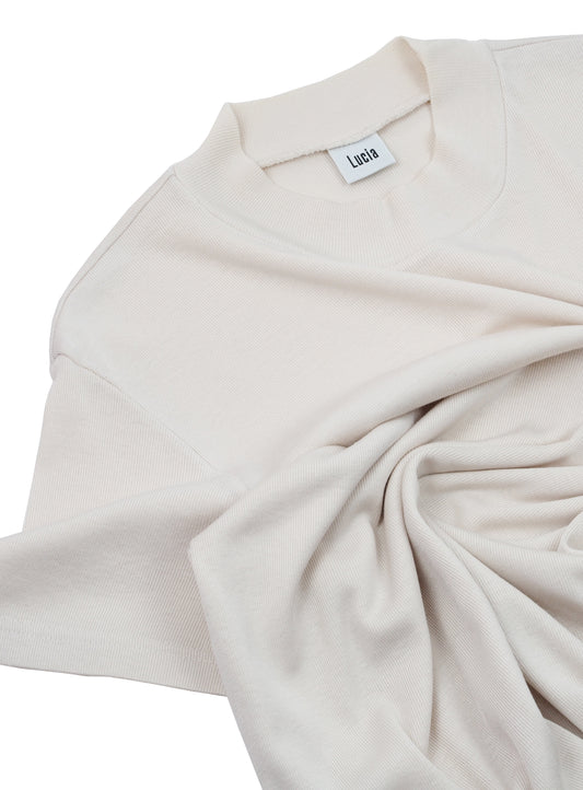 MOCK NECK T-SHIRT