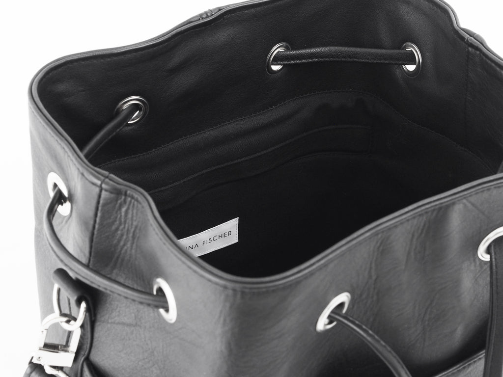 QUILTED BUCKET BAG - CHRISTINA FISCHER