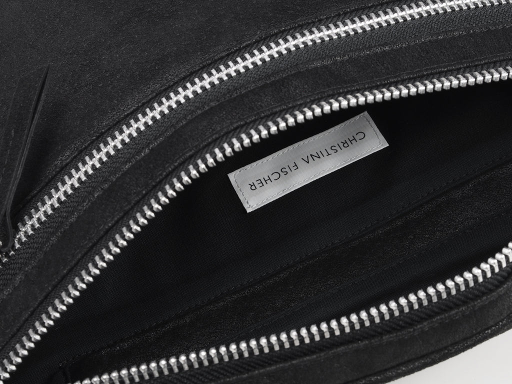 ONE OF A KIND DOUBLE ZIPPER BUM BAG - CHRISTINA FISCHER