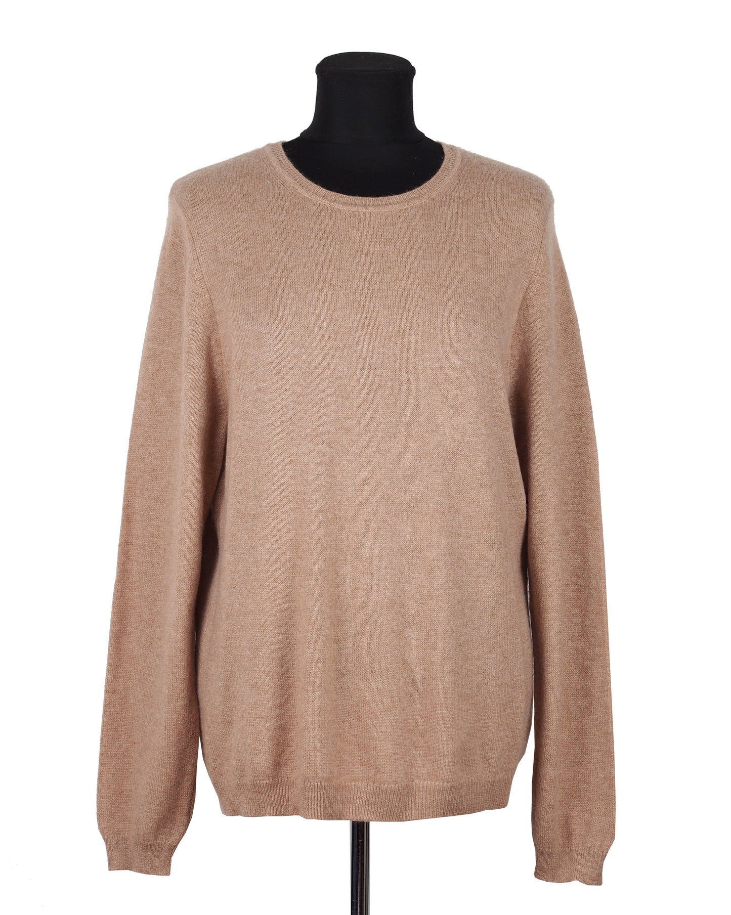 CAMEL CASHMERE SWEATER