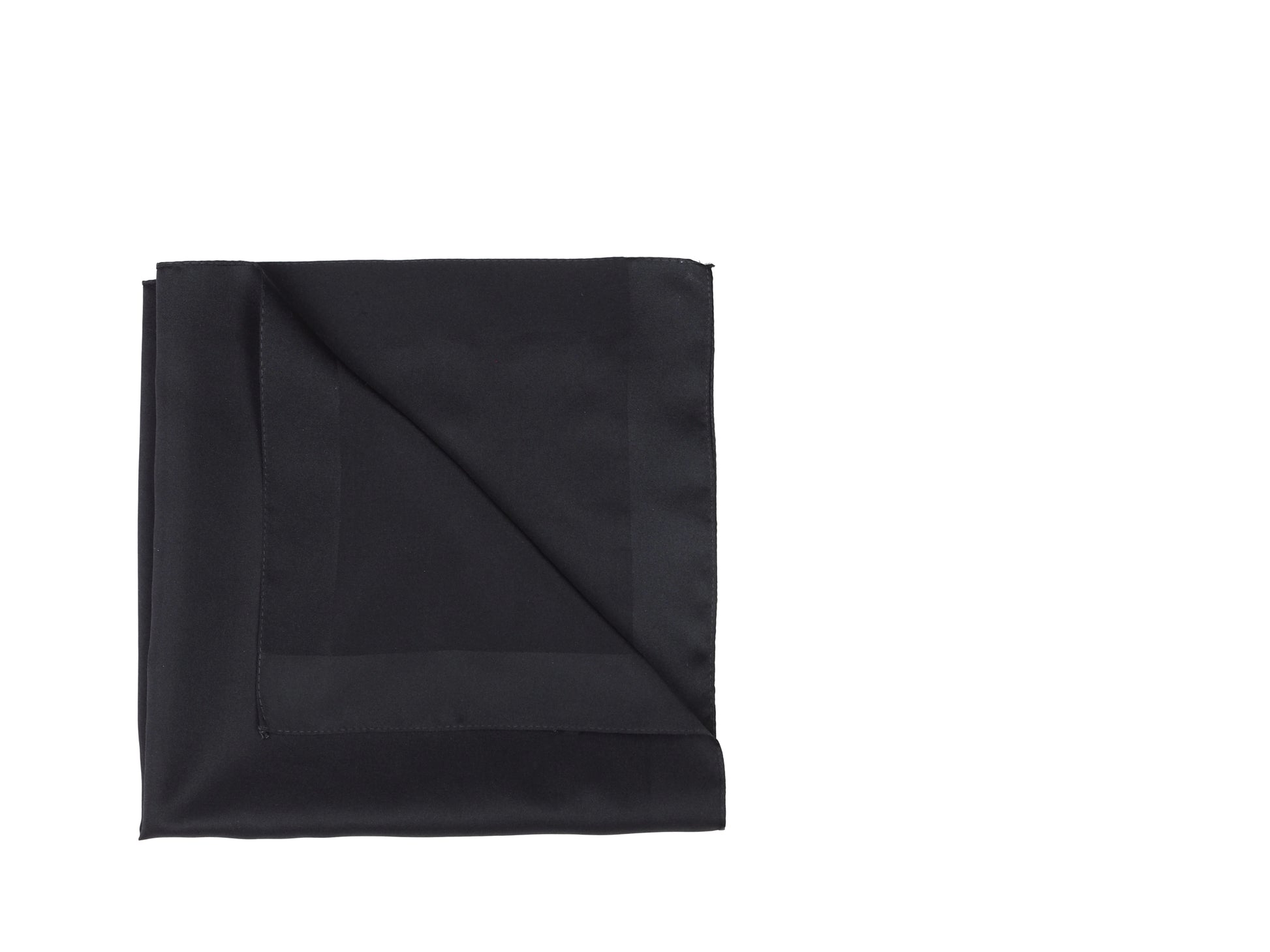 BLACK BANDANA WITH EYELET - CHRISTINA FISCHER