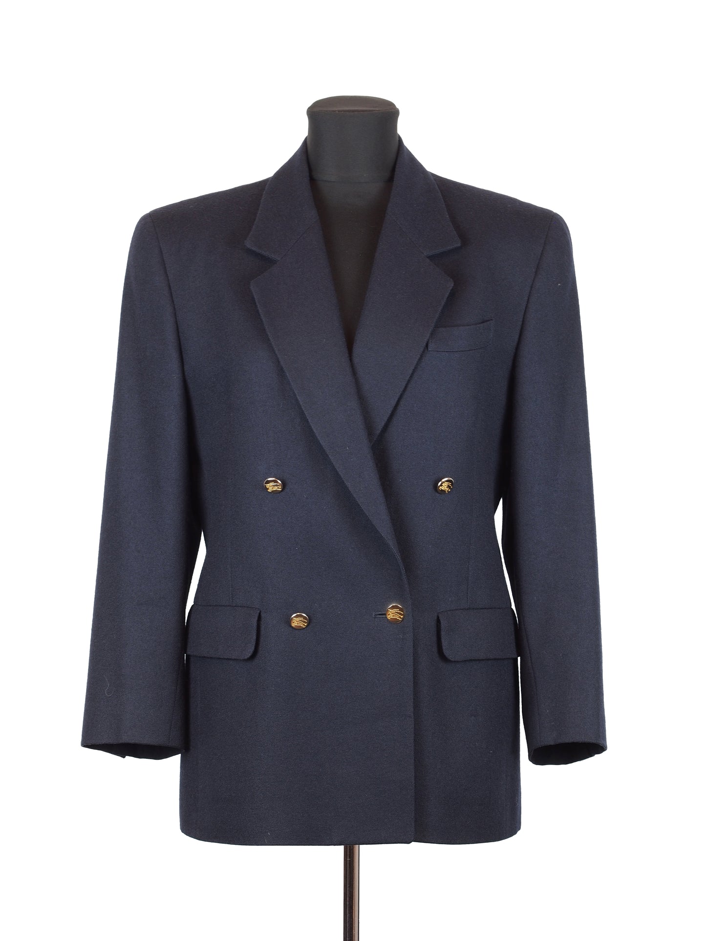 DOUBLE BREASTED BURBERRY BLAZER - CHRISTINA FISCHER