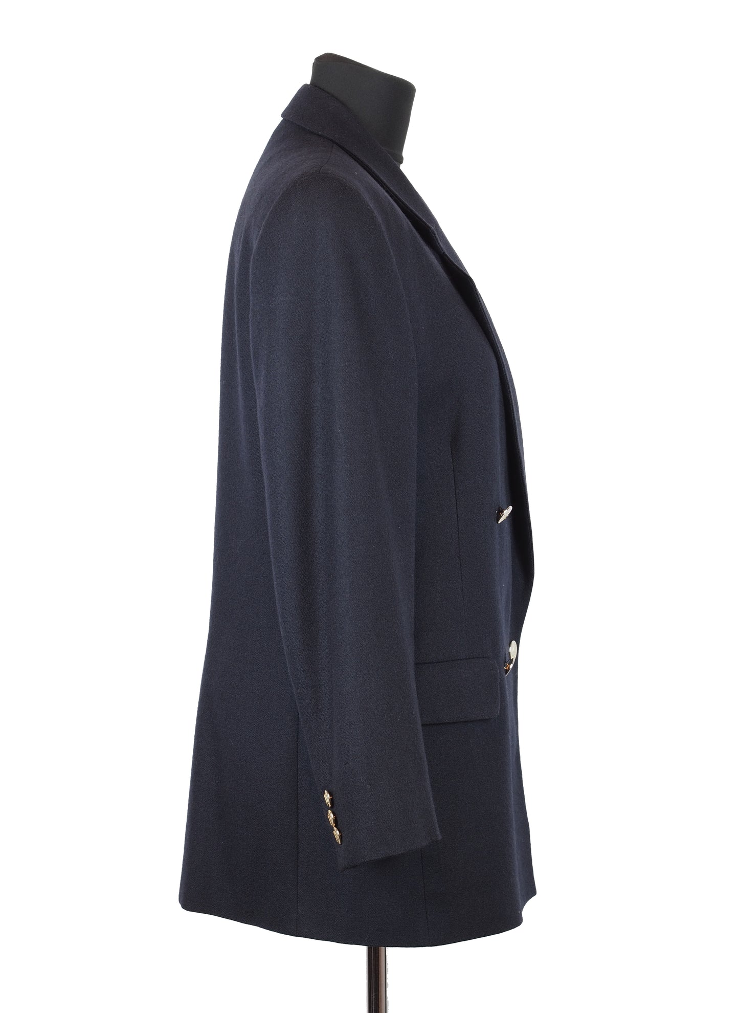 DOUBLE BREASTED BURBERRY BLAZER - CHRISTINA FISCHER