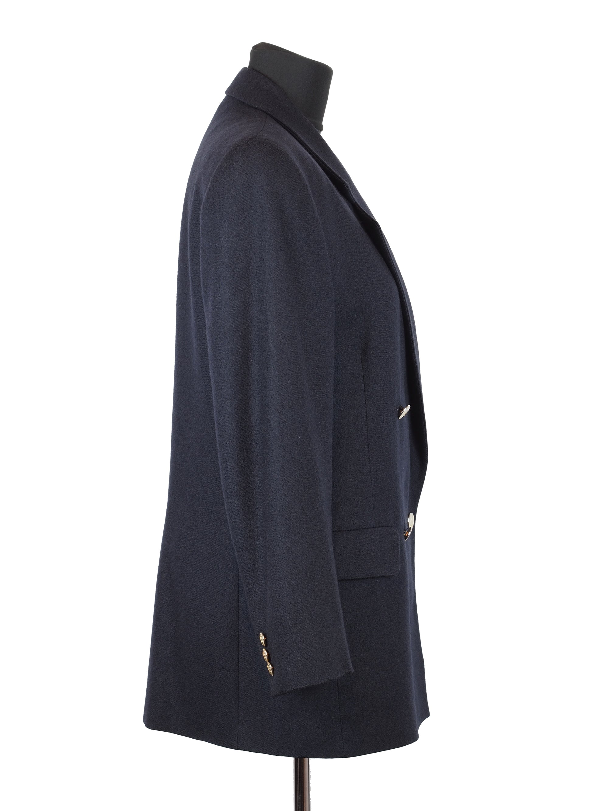 DOUBLE BREASTED BURBERRY BLAZER - CHRISTINA FISCHER