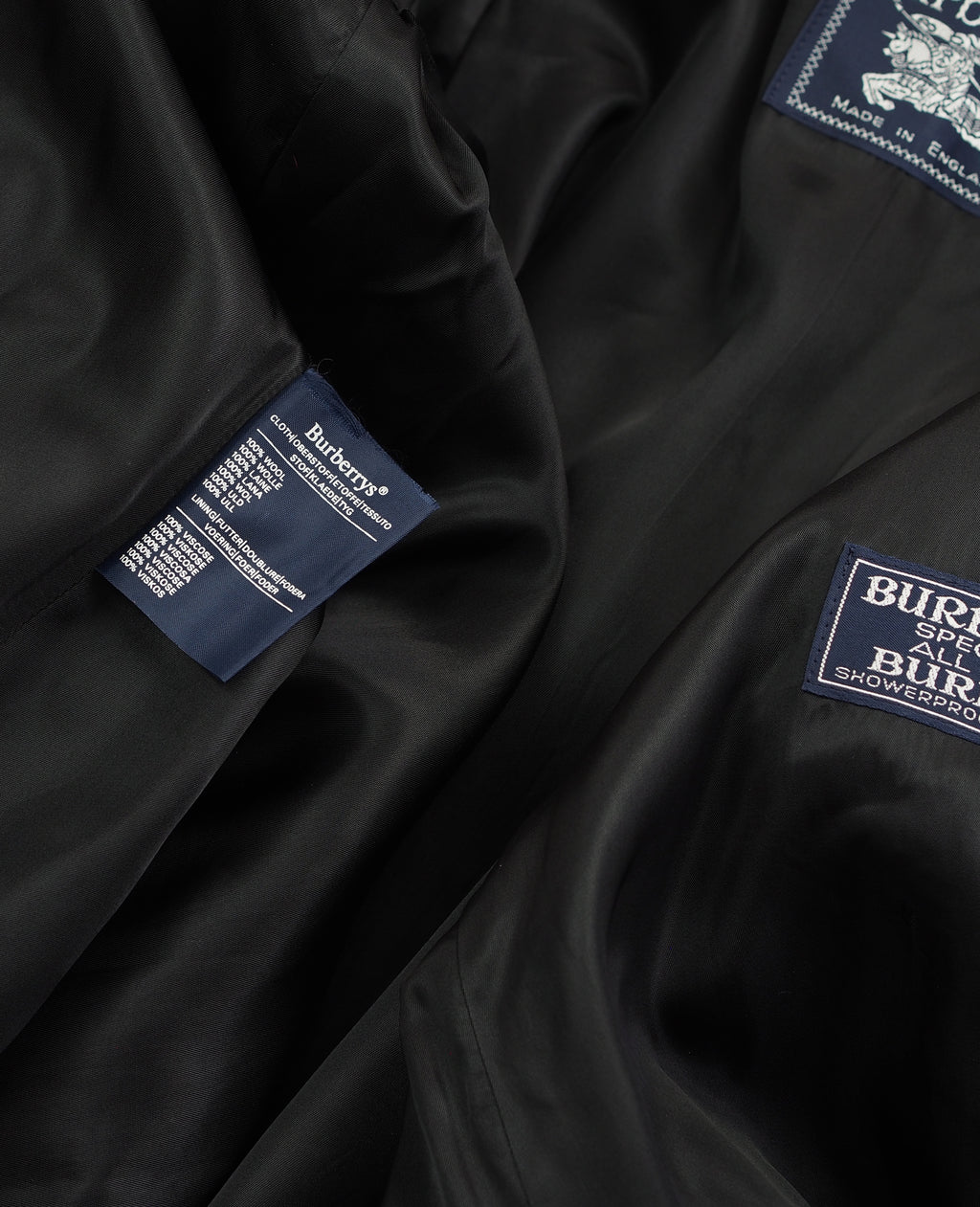 BURBERRY WOOL TRENCH COAT