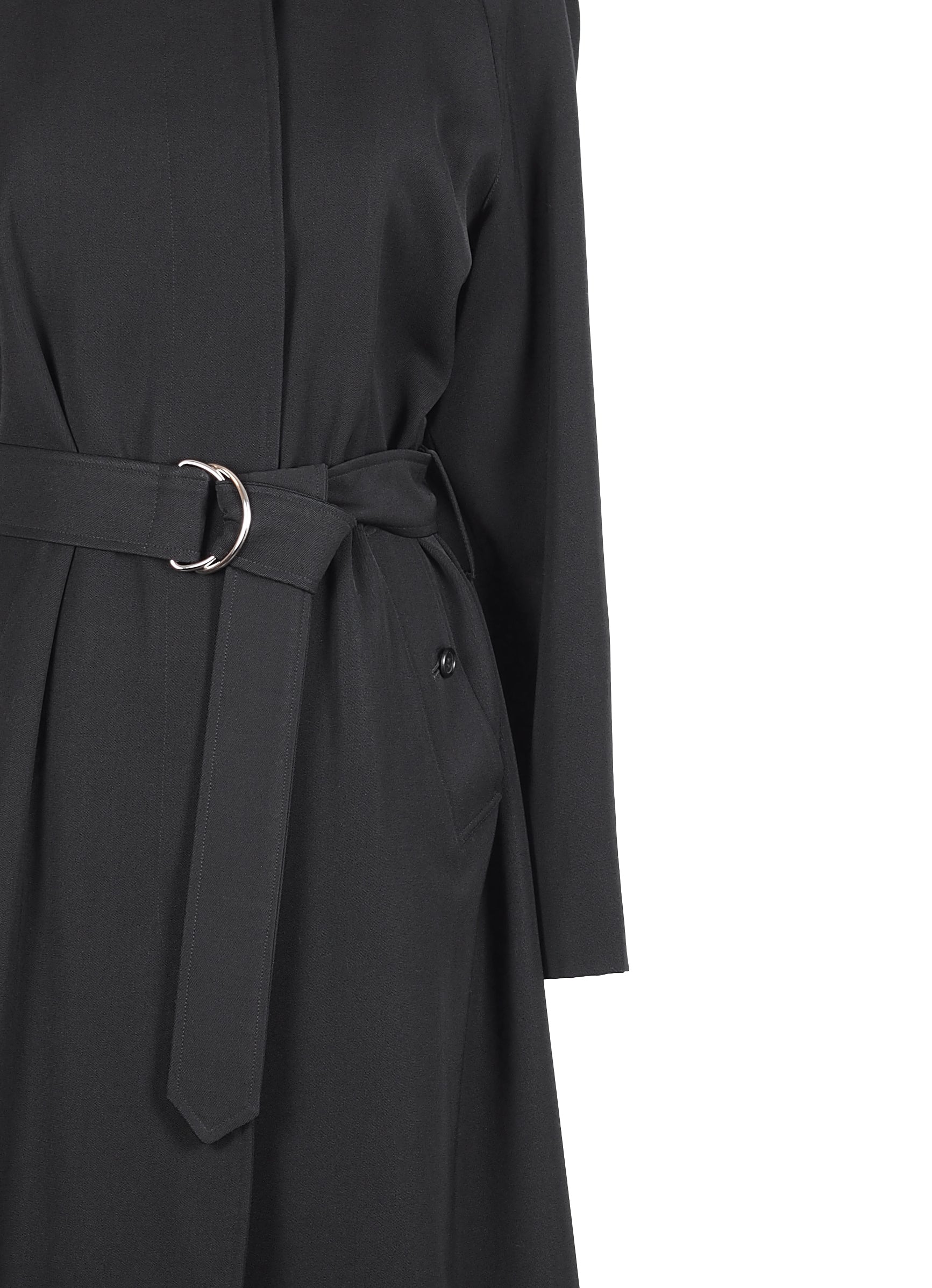 BURBERRY WOOL TRENCH COAT