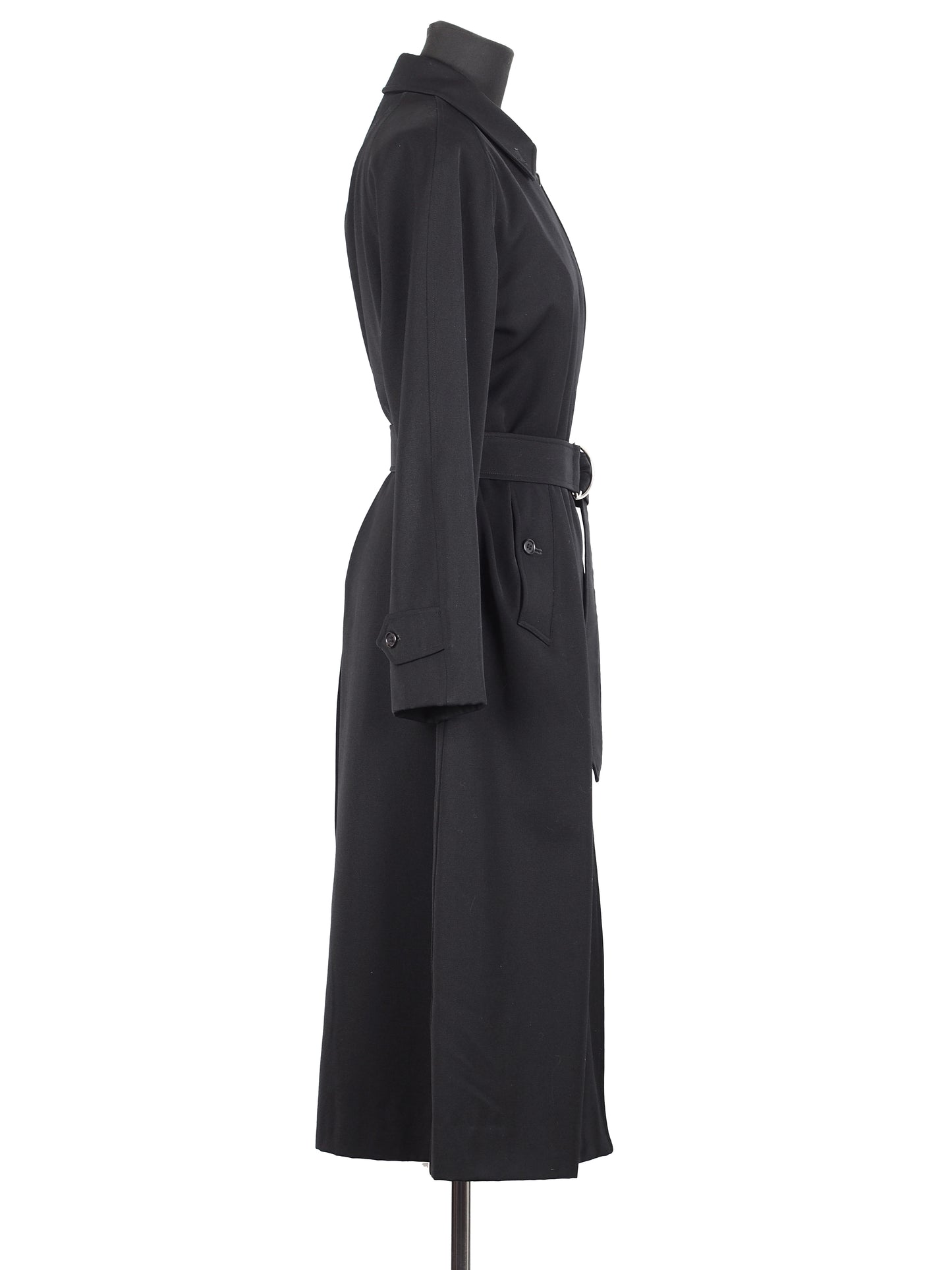 BURBERRY WOOL TRENCH COAT