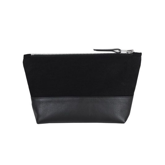 LEATHER / DENIM CLUTCH - CHRISTINA FISCHER