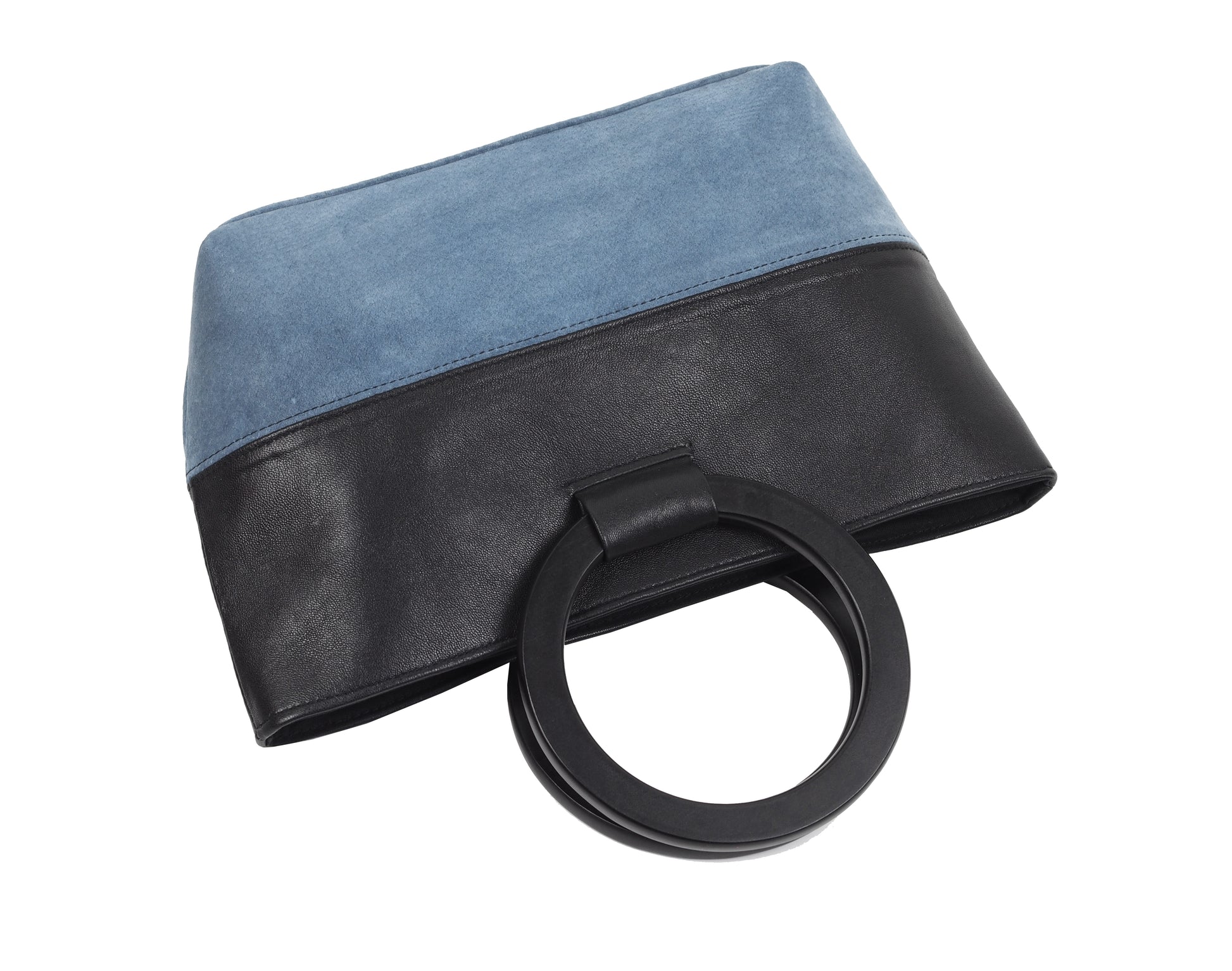 HANDBAG WITH ROUND HANDLES - CHRISTINA FISCHER