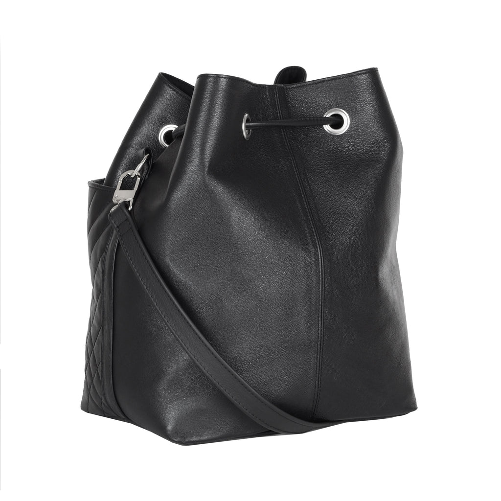 QUILTED BUCKET BAG - CHRISTINA FISCHER