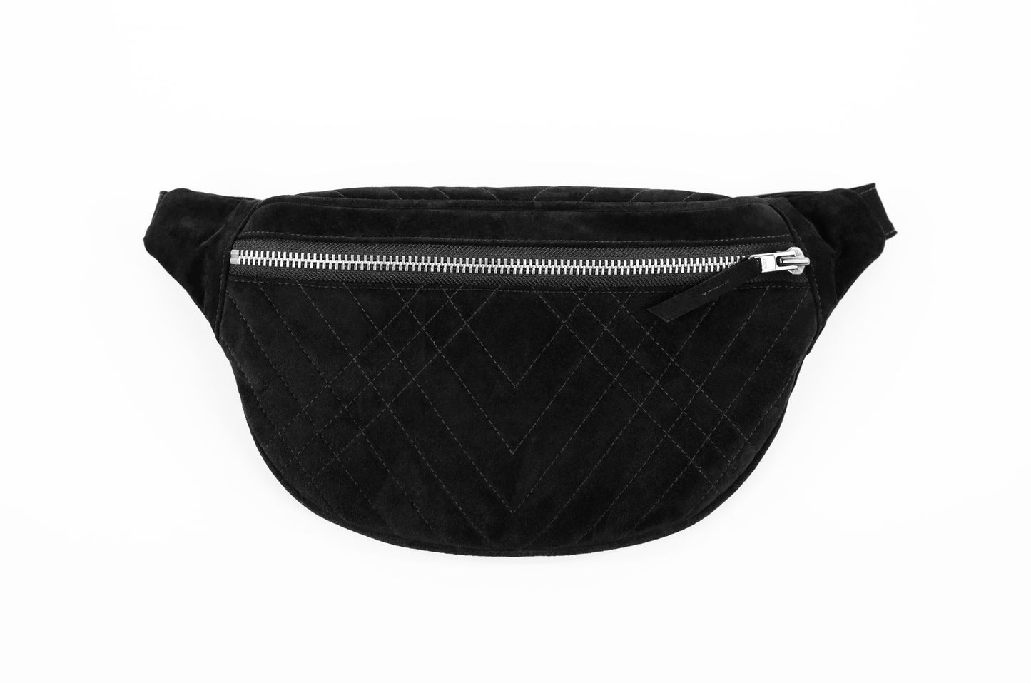 QUILTED SUEDE BUM BAG - CHRISTINA FISCHER