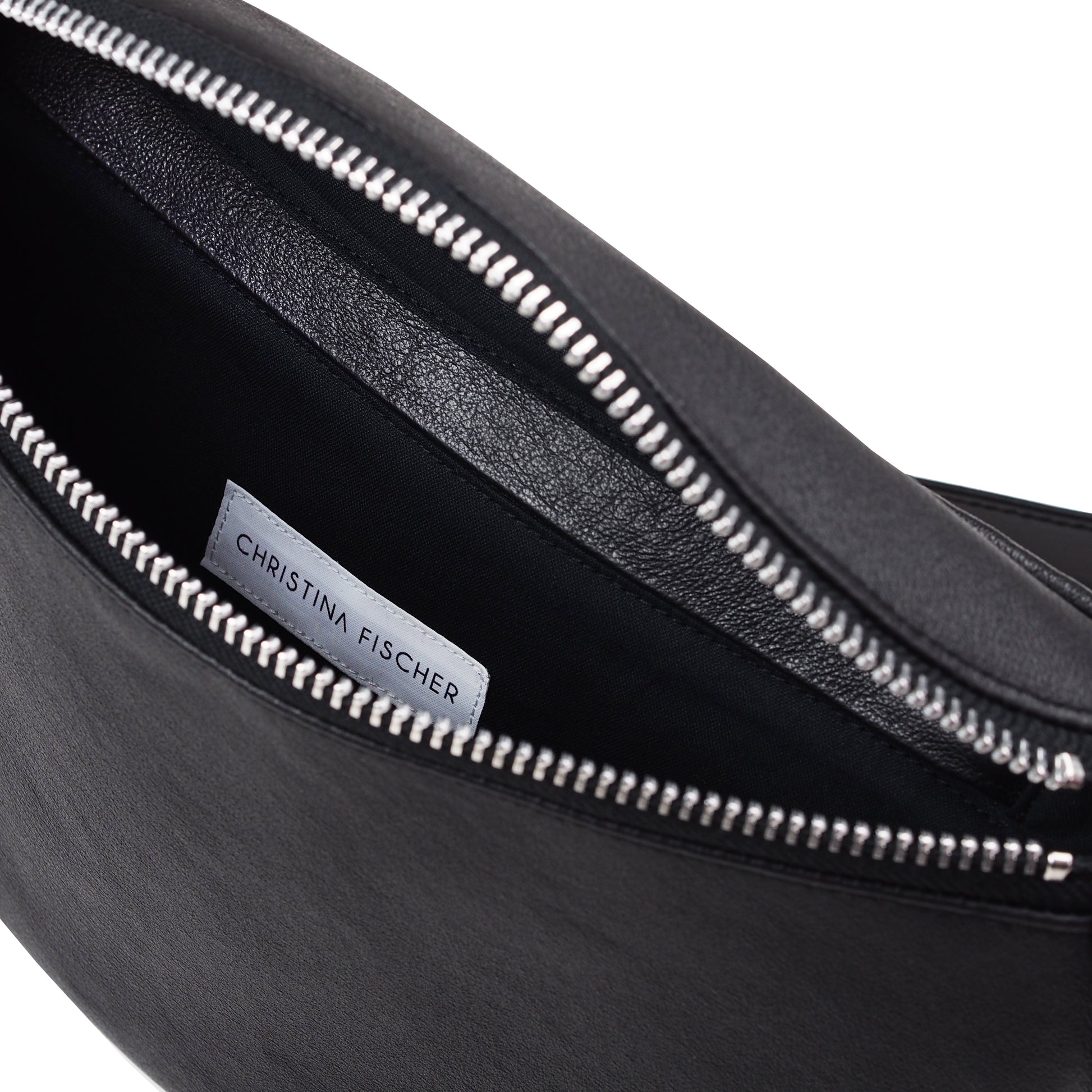 SIMPLE SUEDE AND LEATHER BUM BAG - CHRISTINA FISCHER