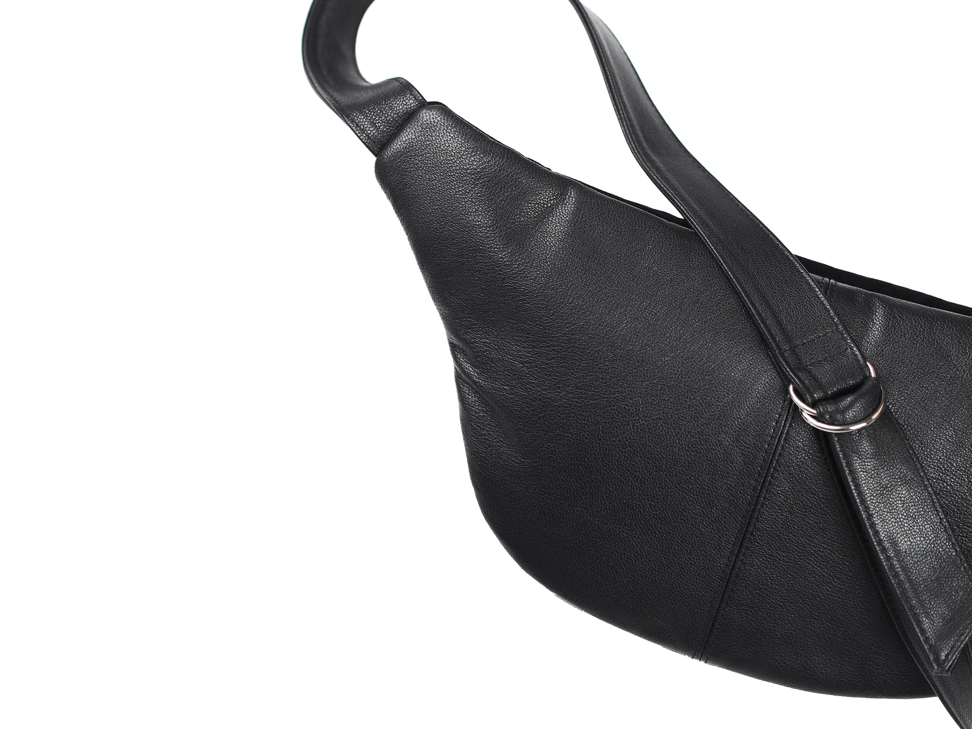SIMPLE SUEDE AND LEATHER BUM BAG - CHRISTINA FISCHER