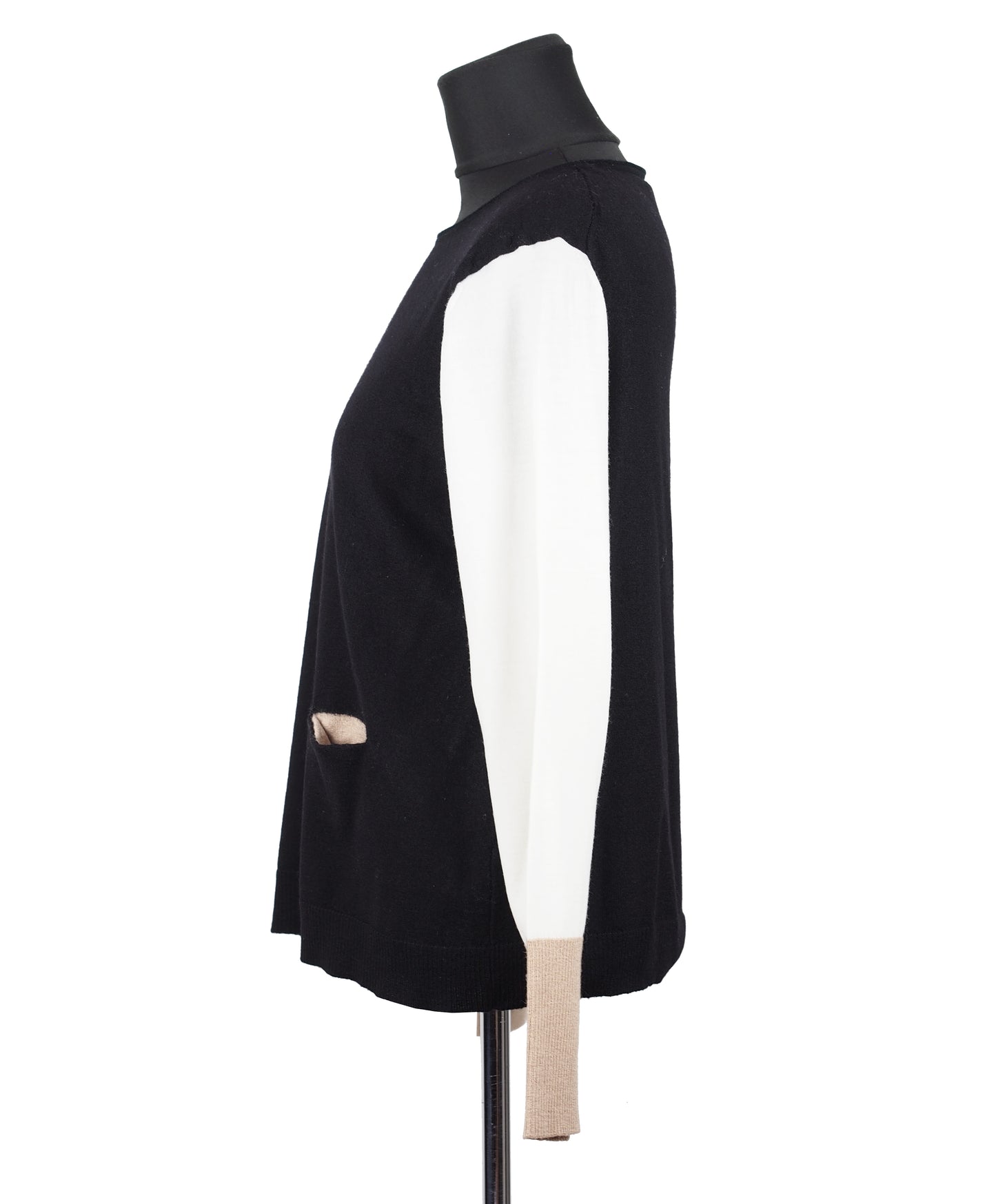 COLORBLOCK WOOL SWEATER