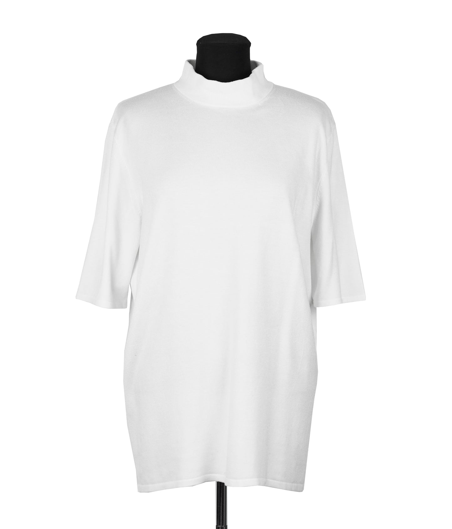 MOCK NECK T-SHIRT