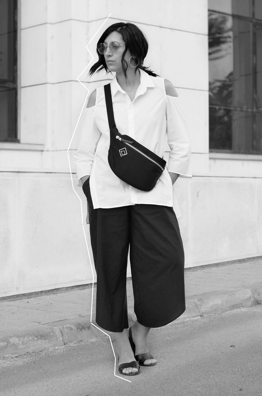 DENIM BUM BAG - CHRISTINA FISCHER