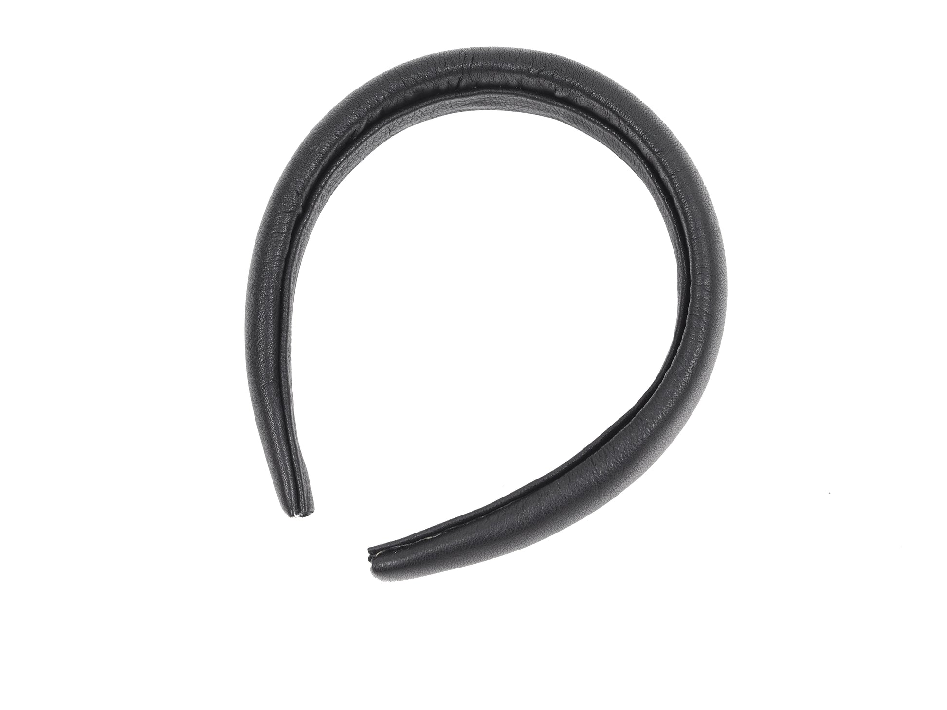 BOUCLE AND LEATHER HEADBAND - CHRISTINA FISCHER