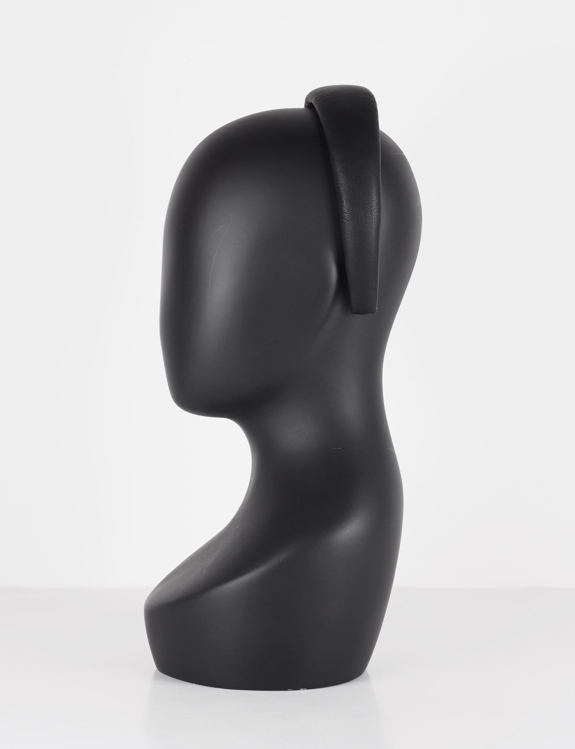 BOUCLE AND LEATHER HEADBAND - CHRISTINA FISCHER