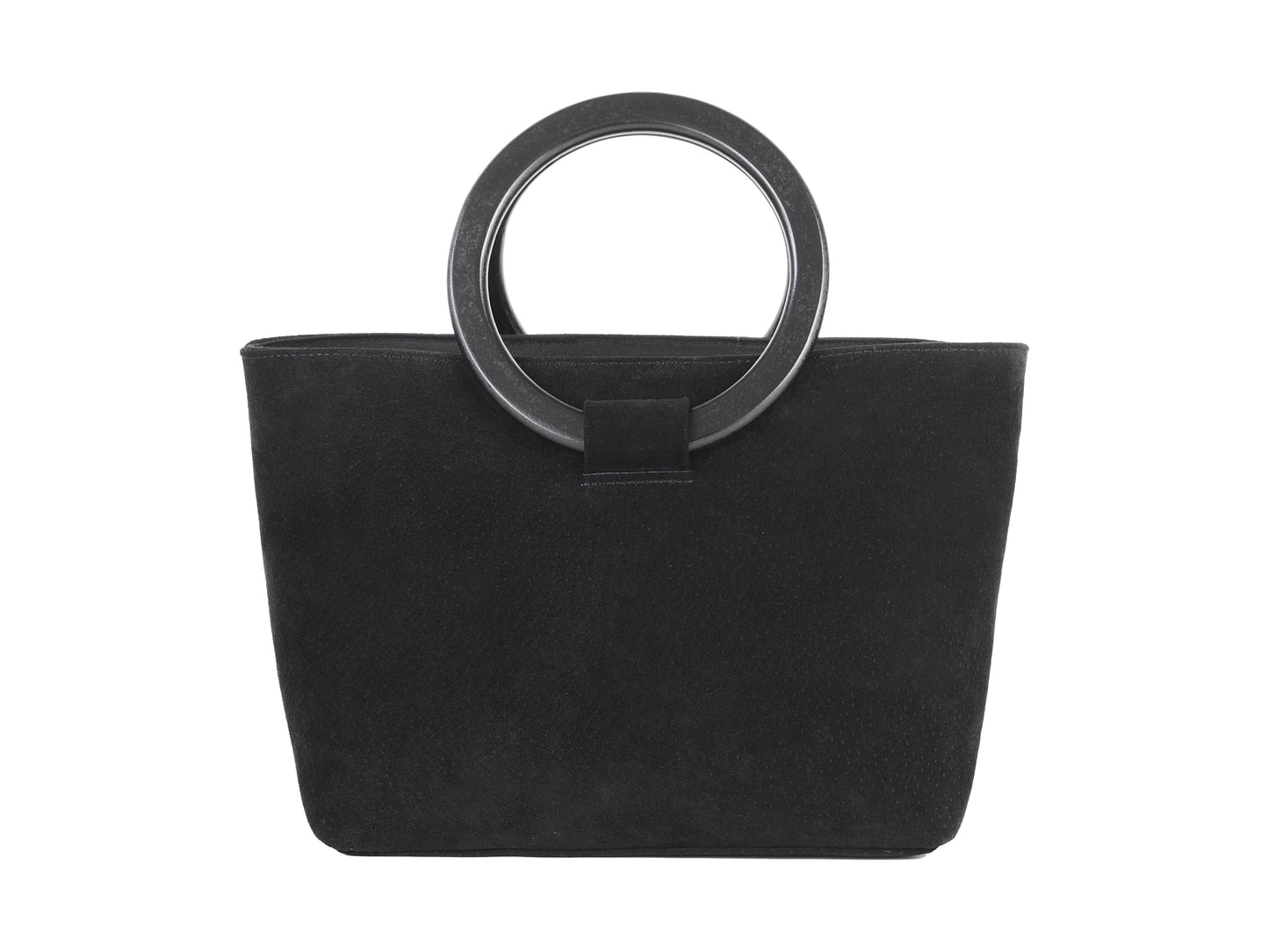 HANDBAG WITH ROUND HANDLES - CHRISTINA FISCHER