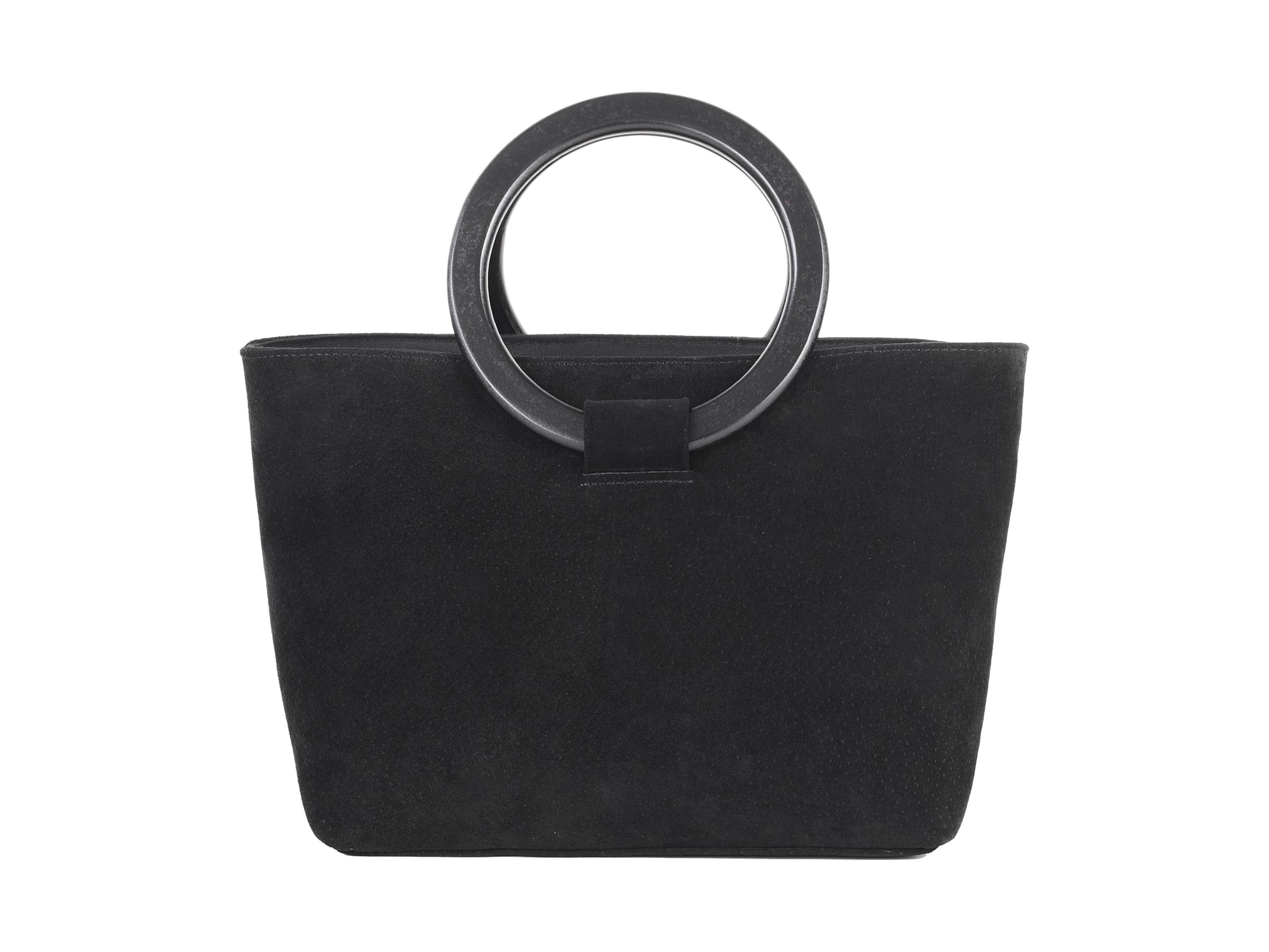 HANDBAG WITH ROUND HANDLES - CHRISTINA FISCHER