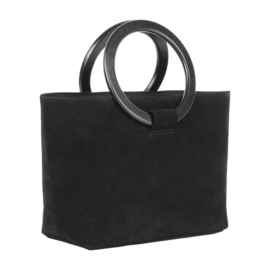 HANDBAG WITH ROUND HANDLES - CHRISTINA FISCHER
