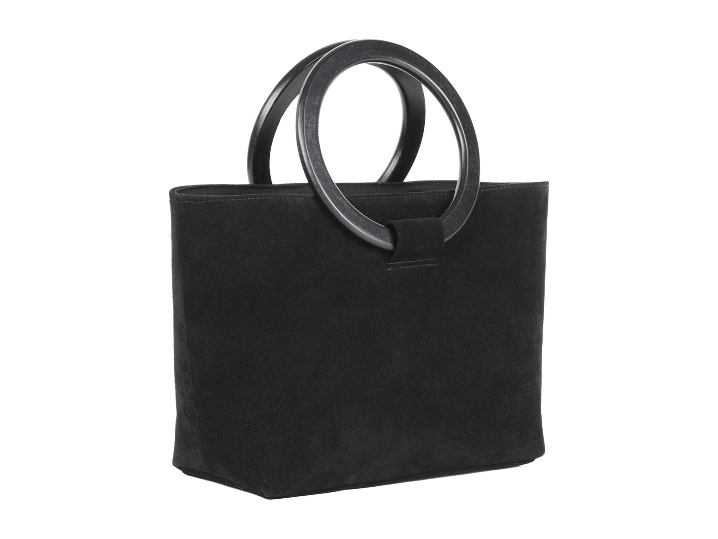 HANDBAG WITH ROUND HANDLES - CHRISTINA FISCHER